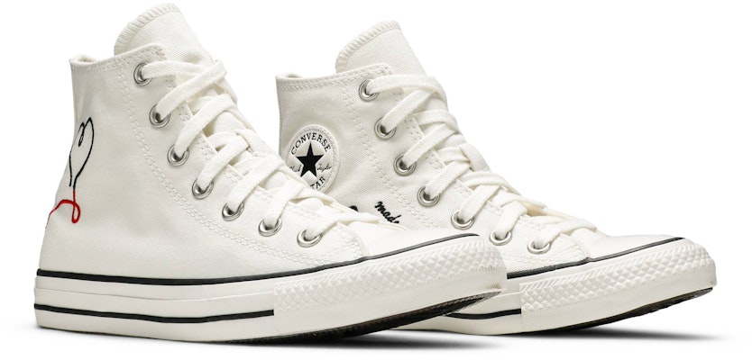 Converse made with love white Outlet