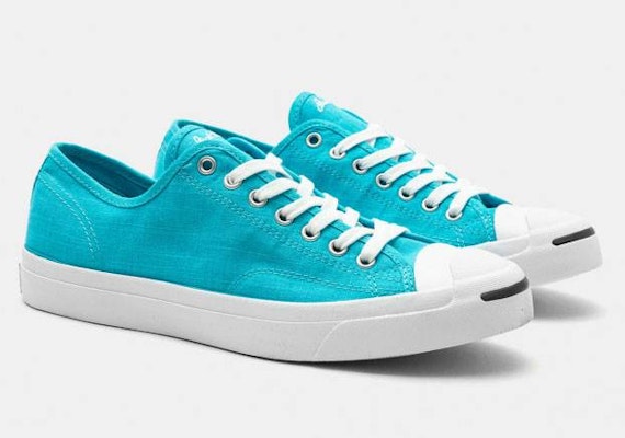 Converse Jack Purcell Open Textile Ox Cyan 155635C 453 155635C