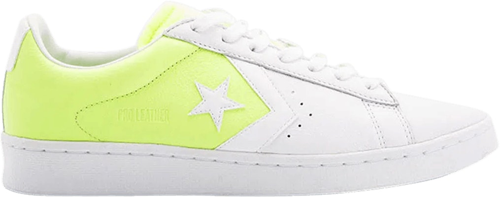Converse pro top leather green