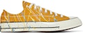Converse Chuck 70 Low 'Percikan Cat - Emas Bunga Matahari' 170804C