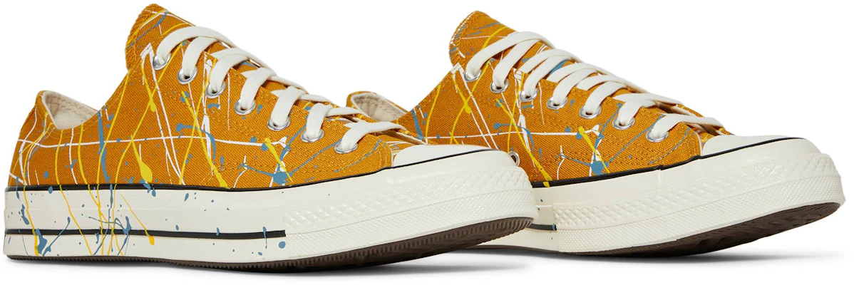 Converse Chuck 70 Low 'Percikan Cat - Emas Bunga Matahari' 170804C Cheap Converse Chuck 70 Low 'Percikan Cat - Emas Bunga Matahari' 170804C