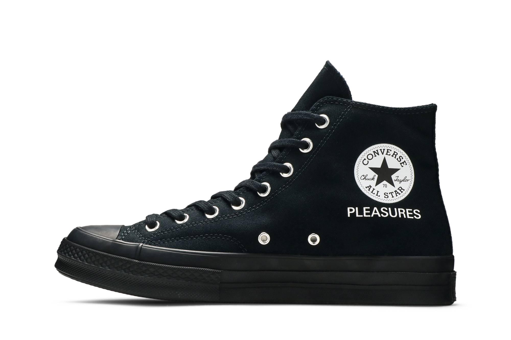 Lookbook 조이 디비전 x 플레저스 x 컨버스 척 70 하이 '블랙 화이트' 167050C