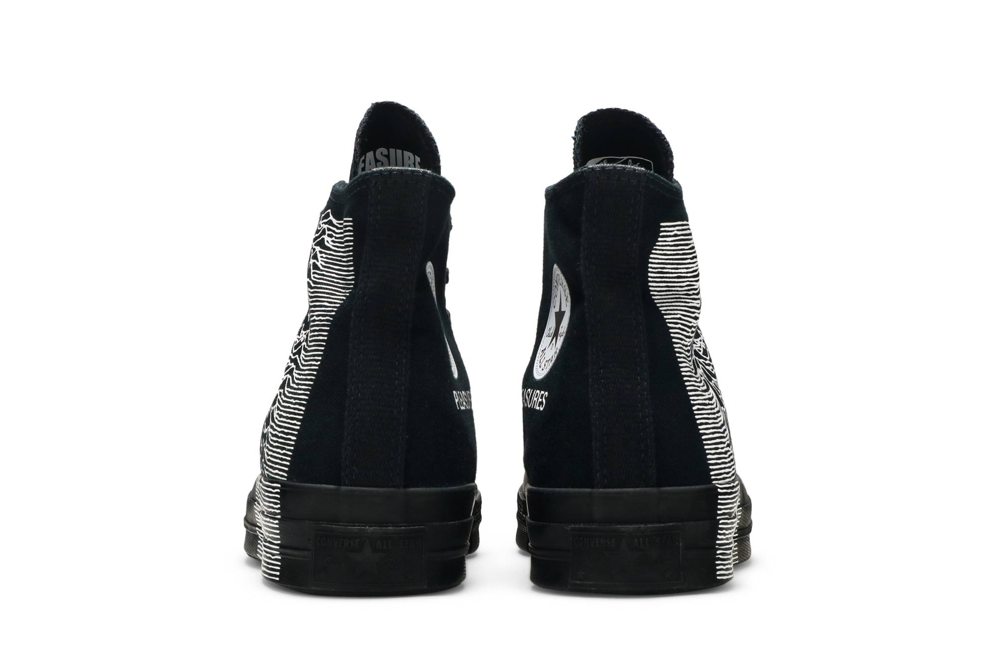 Details for 조이 디비전 x 플레저스 x 컨버스 척 70 하이 '블랙 화이트' 167050C