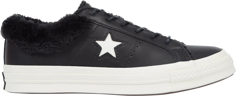 Converse One Star Low Street Warmer Black 162601C