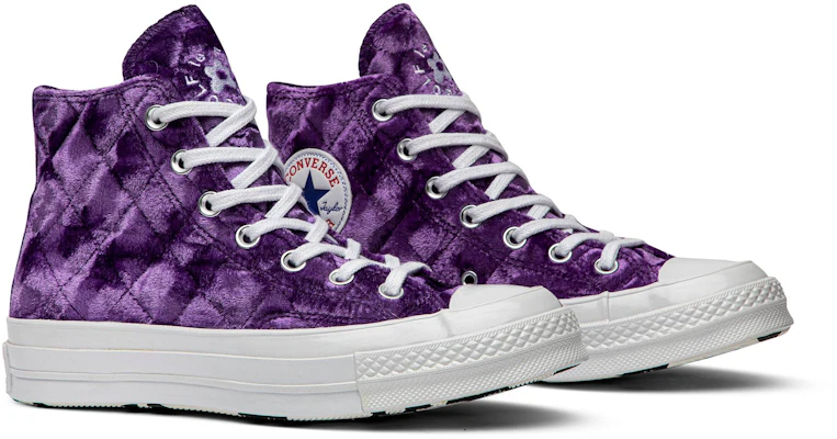 Golf Le Fleur x Converse Chuck 70 Hi Quilted Velvet Tillandsia