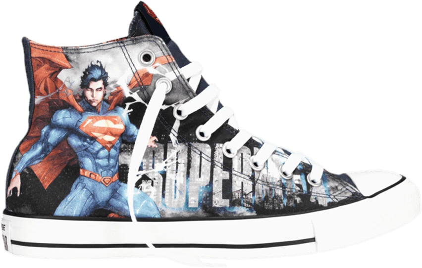 All star best sale converse superman