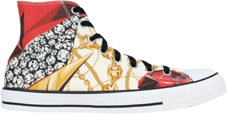 Converse Chuck Taylor All Star High Gold Chain Ruby 156464F