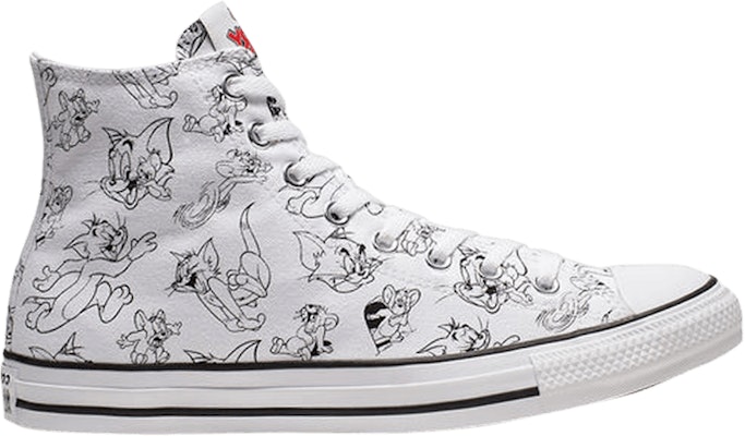 Converse tom and sales jerry high top