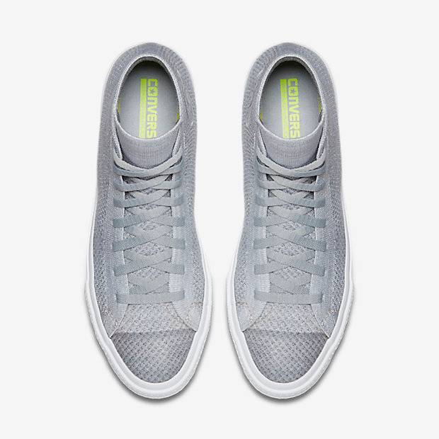 Converse Chuck Taylor All Star Flyknit Hi 'Wolf Grey' 圖 2