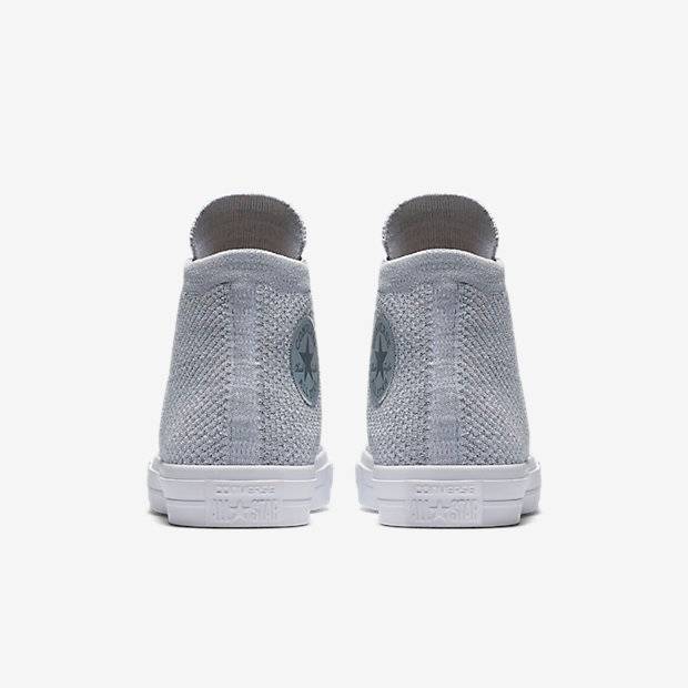 Converse Chuck Taylor All Star Flyknit Hi 'Wolf Grey' 圖 4