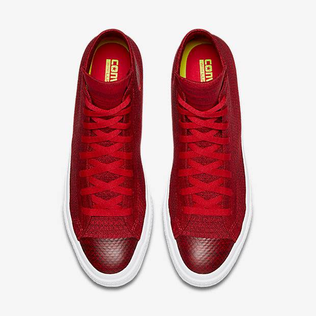 Converse Chuck Taylor All Star Flyknit Hi 'Red' 圖 2
