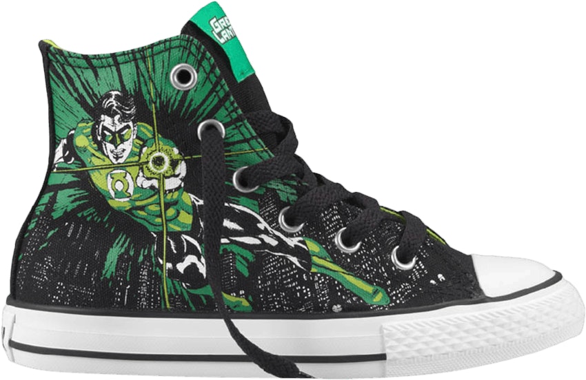 Green lantern shoes converse hotsell