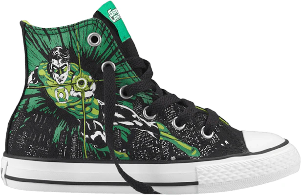 Green lantern shoes shop converse