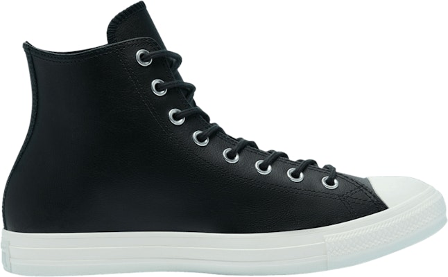Chuck taylor 2025 all black leather