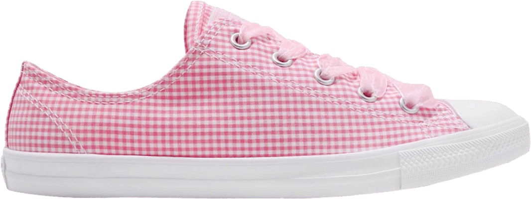 Converse Chuck Taylor All Star Dainty Low Pink Plaid 560832C