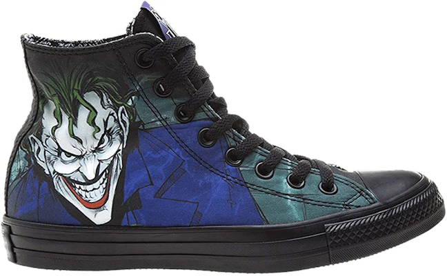 Converse chuck taylor all star dc comics joker high top hotsell