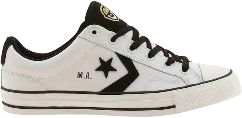 Krooked x Converse Star Player Pro Ox White Black 145658C