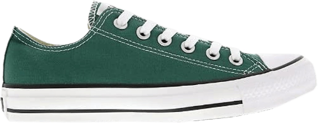Forest green discount converse all stars