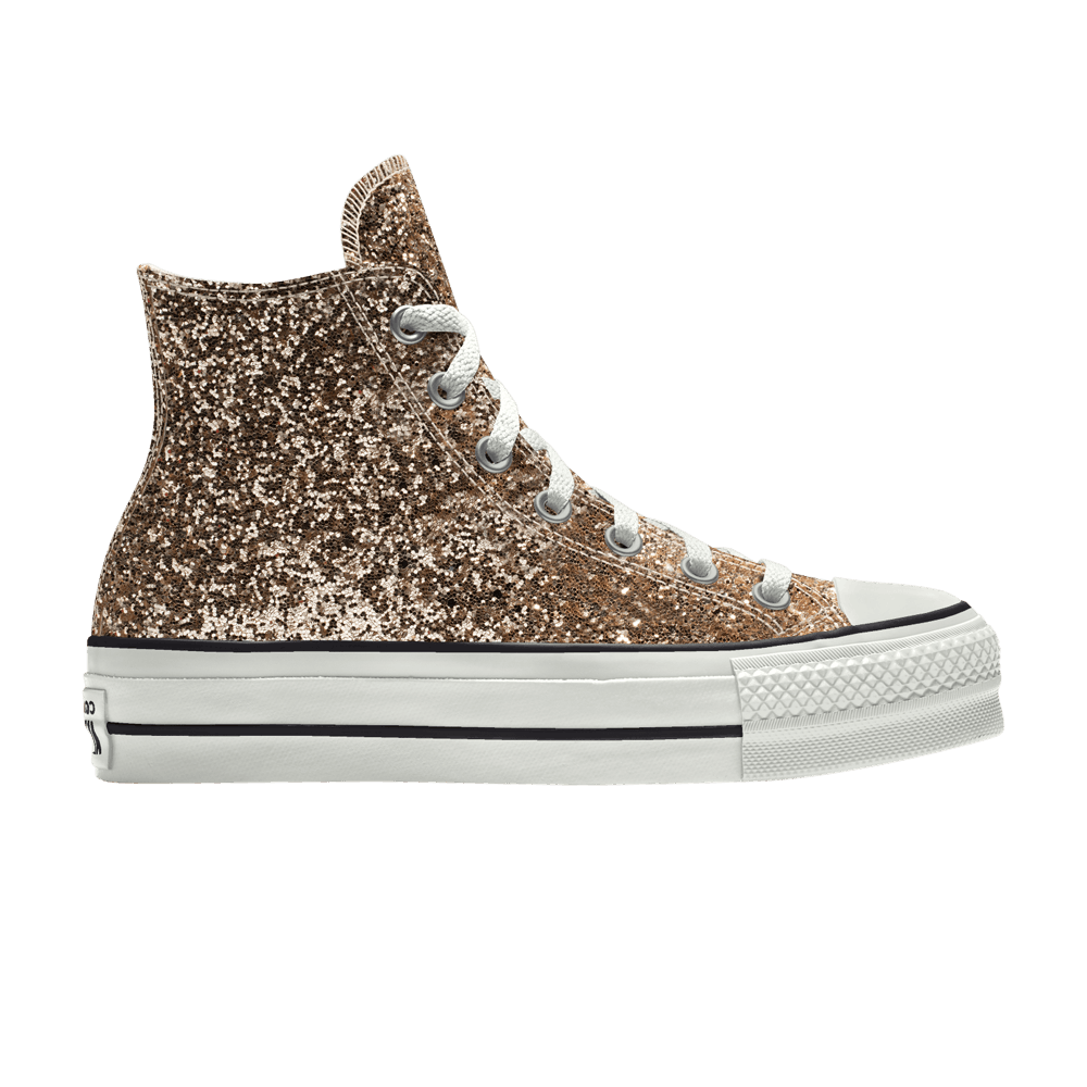 Converse Chuck Taylor All Star High Platform 'Glitter' By You 570626C Novelship