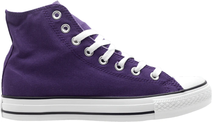 Dark purple chuck taylors sales