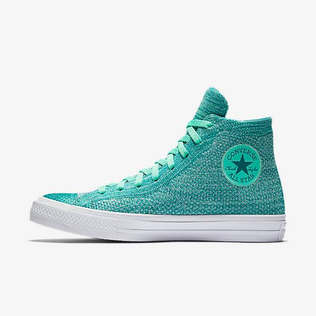 Converse Chuck Taylor All Star Flyknit Hi 'Green Glow' 圖 3