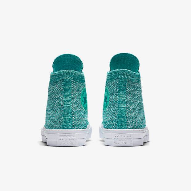 Converse Chuck Taylor All Star Flyknit Hi 'Green Glow' 圖 4