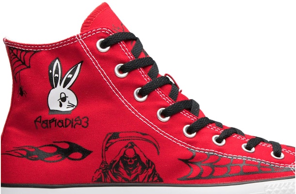 Sean Pablo x Converse Chuck Taylor All Star Pro Hi Red 163039C