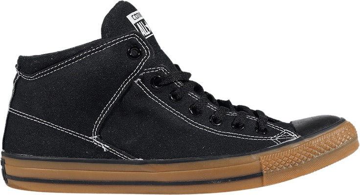 Converse all star black top gum