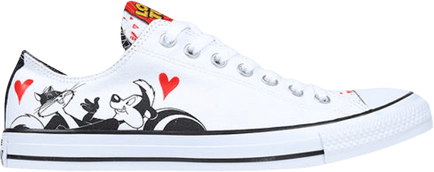 Looney Tunes x Converse Chuck Taylor All Star Pepe Le Pew and Penelope Pussycat 161180C 161180C Novelship