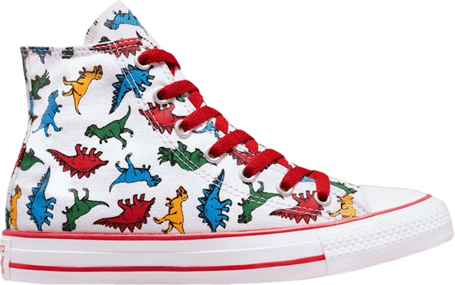 Converse Chuck Taylor All Star High Dinosaurs GS A01668F Novelship converse-chuck-taylor-all-star-high-dinosaurs-gs-a01668f-novelship