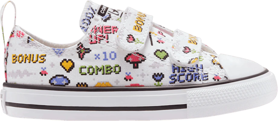 Toddler Converse Chuck Taylor All Star Low Gamer Rainbows and