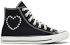 Buy (W) Converse Chuck Taylor All Star High 'Corazones Bordados - Negro' A01602C