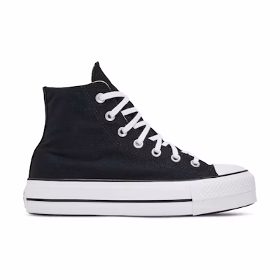(W) Converse Chuck Taylor All Star Lift High 'Black White'