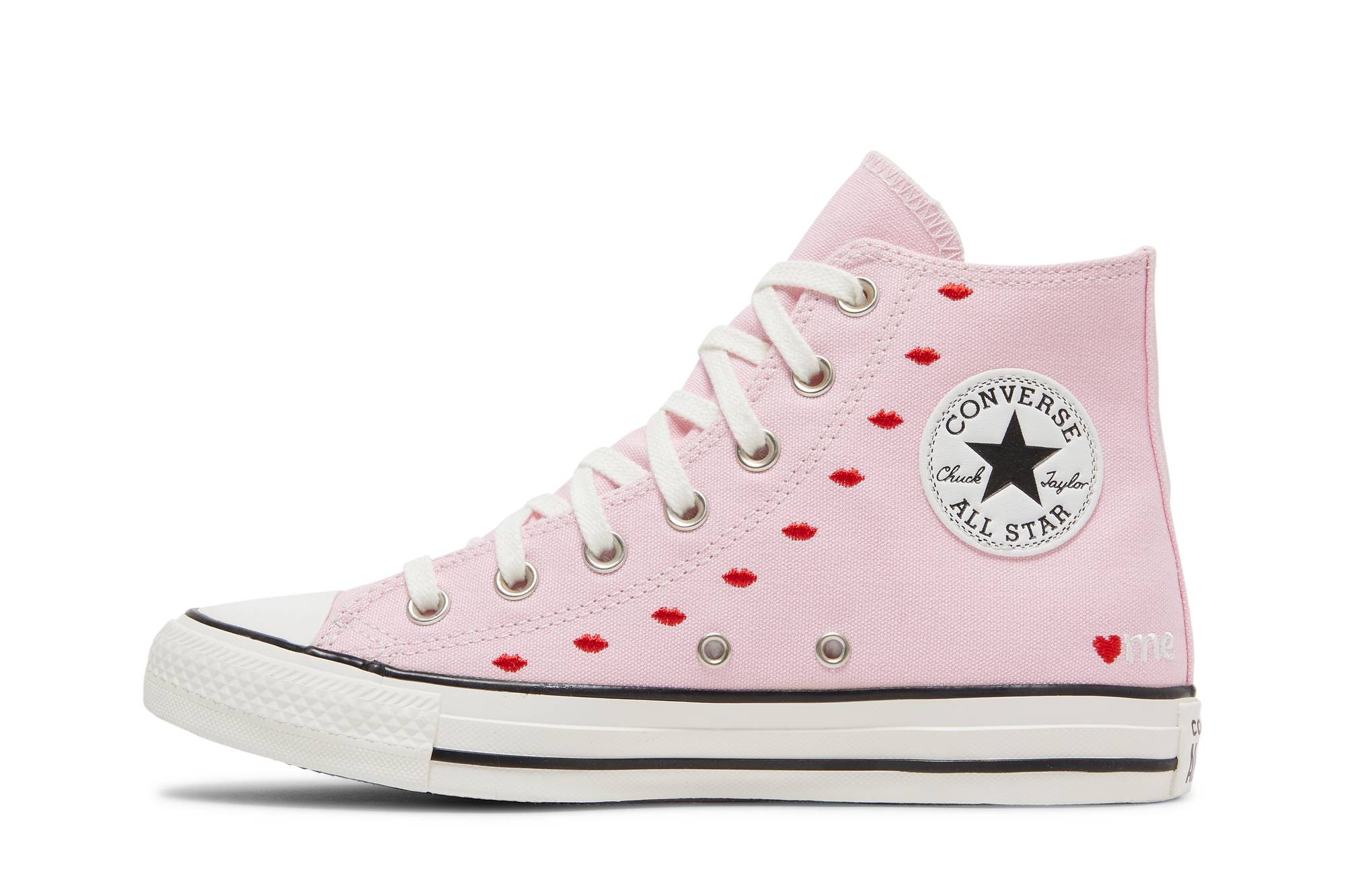Lookbook (Women) Converse Chuck Taylor All Star High 'Embroidered Hearts - Cherry Blossom' A01603F