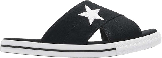 (Women) Converse One Star Slide 'Black' 565527C (Women) Converse One Star Slide 'Black' 565527C