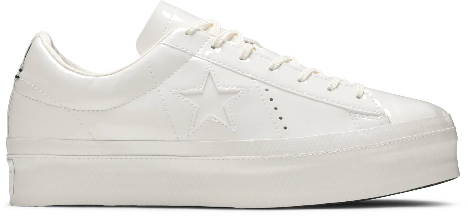 White platform 2025 one star converse