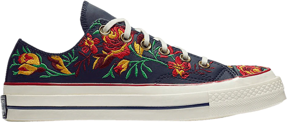 Women Converse Chuck 70 Low Parkway Floral Embroidery 561657C