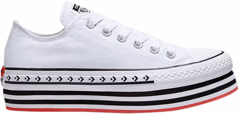 Chuck taylor all star platform best sale layer
