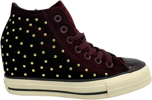 Women Converse Chuck Taylor All Star Lux Mid Dark Sangria