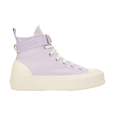 (W) Converse Chuck Taylor All Star Lift Platform Utility Strap High 'Vapor Violet'
