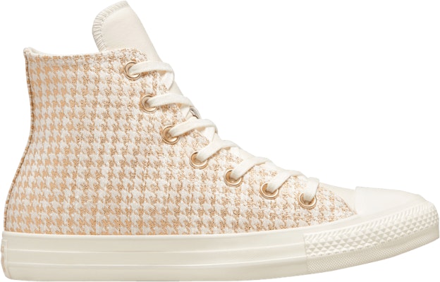 Women Converse Chuck Taylor All Star High Houndstooth Shine