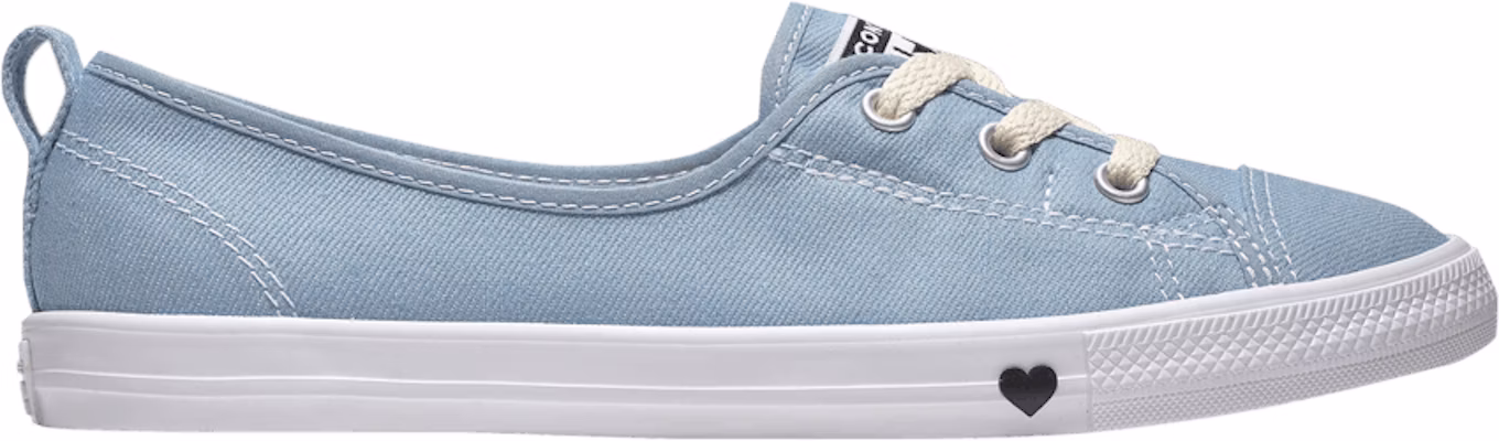 Women Converse Chuck Taylor All Star Ballet Lace Slip Hearts