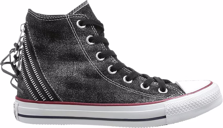 (Women) Converse Chuck Taylor Tri Zip High 'Black' 545019C - 545019C ...