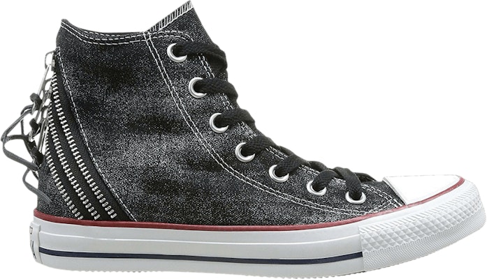 Women Converse Chuck Taylor Tri Zip High Black 545019C