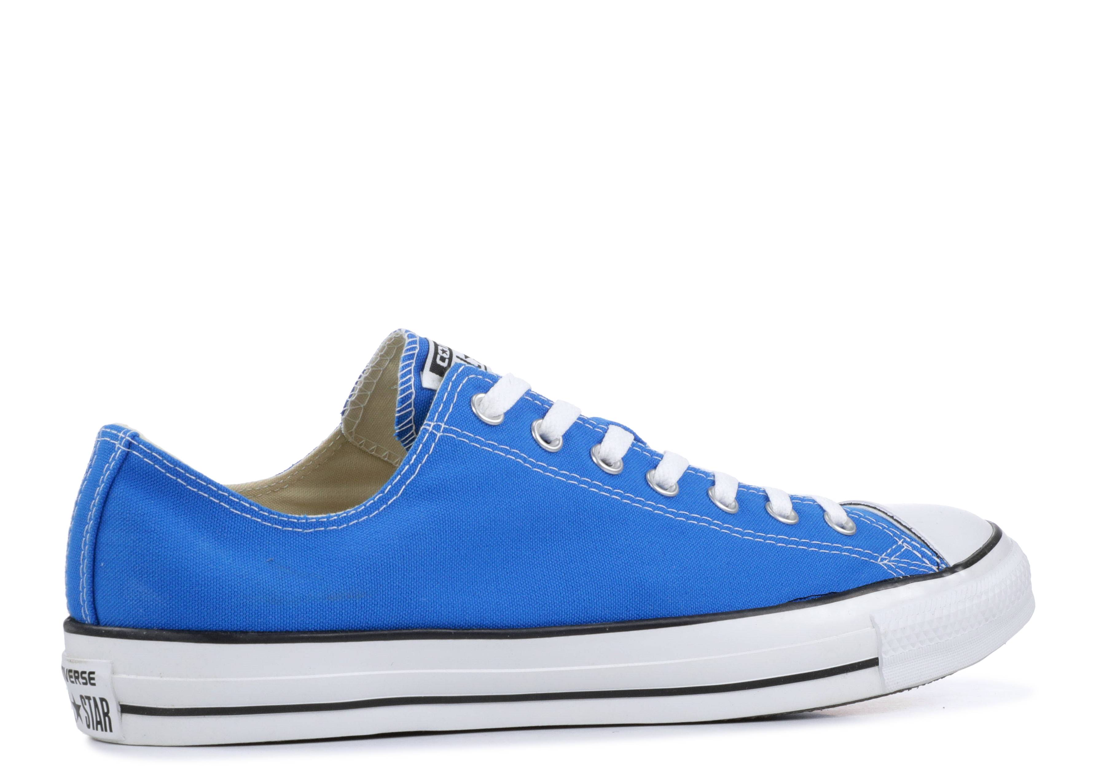 electric blue converse