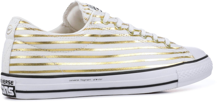 Fragment Design x Converse Chuck Taylor All Star Low Gold Stripe