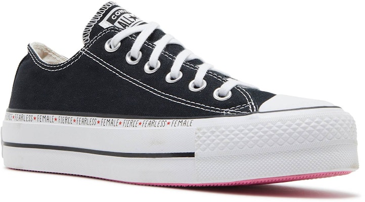 Chuck taylor all star 2025 lift low top black