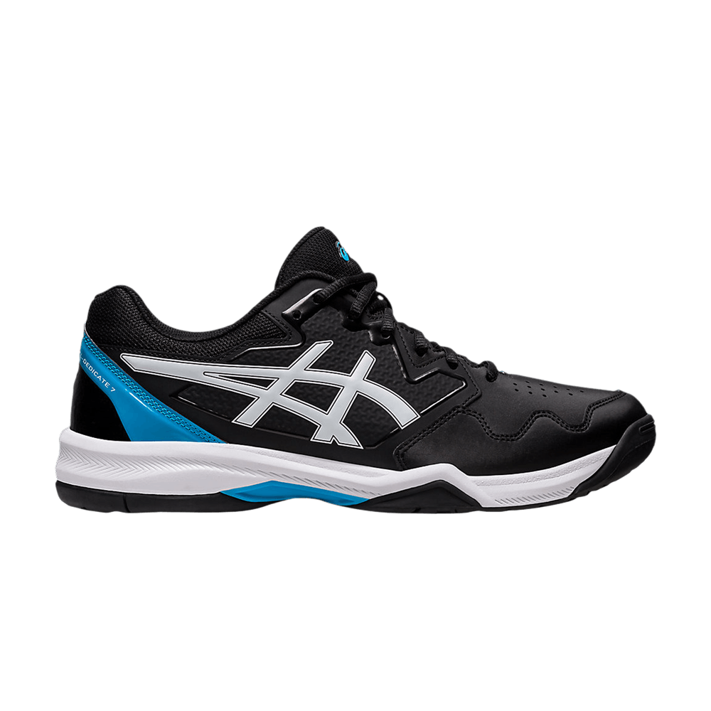 black and blue asics