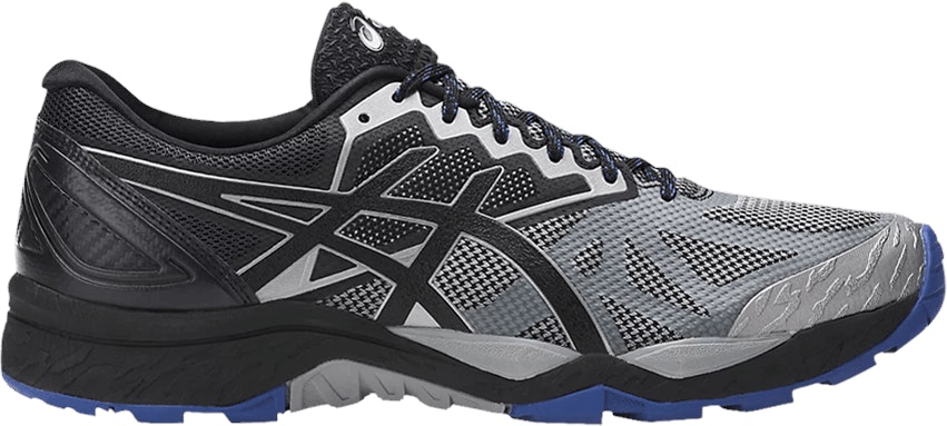 ASICS Gel FujiTrabuco 6 Black Aluminum T7E4N 9690 T7E4N 9690