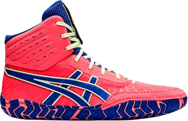 ASICS Aggressor 4 Blazing Coral Lapis Lazuli Blue 1081A001 700